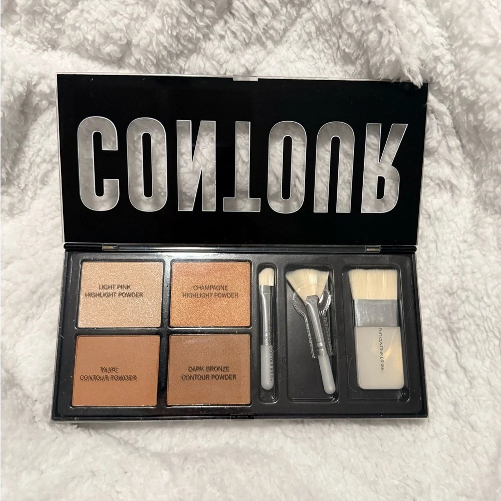 Profusion Cosmetics Contour Palette - Black and Brown Shades